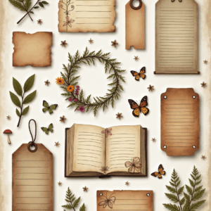 Journal Stickers - Sheet v55